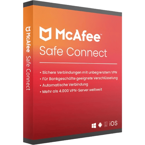 McAfee Safe Connect VPN 2025