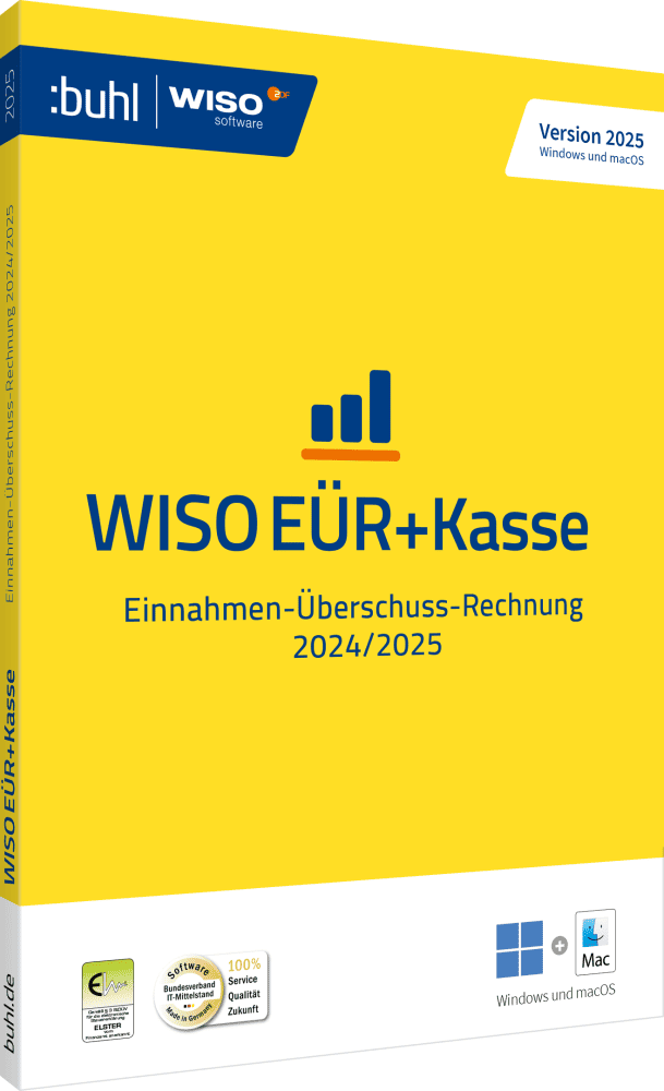 WISO EÜR + Kasse 2025