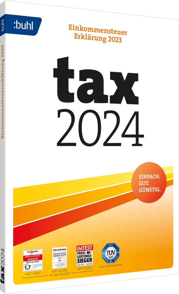 Buhl Tax 2024 Steuerjahr 2023 | Windows