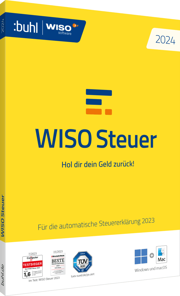 WISO Steuer 2024 Steuerjahr 2023