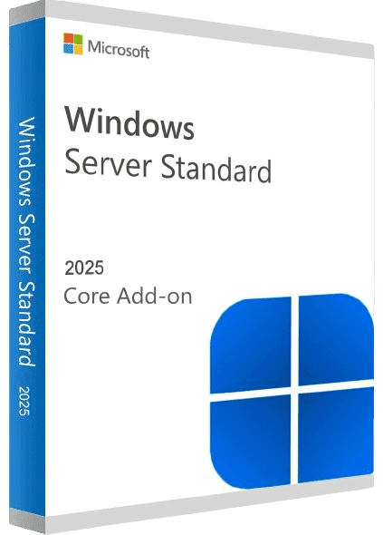 Windows Server 2025 Standard Core Add-on-Erweiterungslizenz