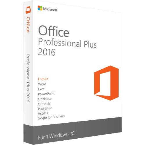 Microsoft Office 2016 Professional Plus  | Windows